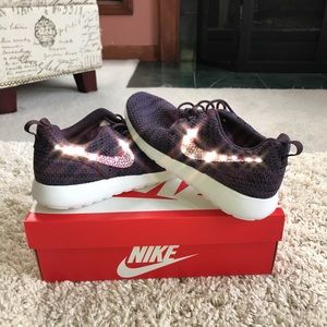 Swarovski Crystal AB NIKE Roshe One Running Shoes